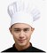 Adult Chef Hat Adult Adjustable Elastic Baker Kitchen Cooking Chef Cap 3 Pieces Set of 3
